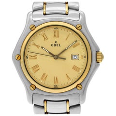 Used Ebel 1911 1911 BTR, Gold Dial, Certified and Warranty