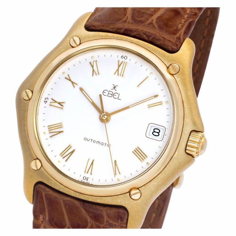 Ebel 1911 8255F41, White Dial, Certified and Warranty at 1stDibs