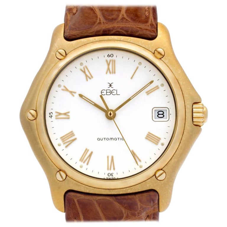 Ebel 1911 8255F41, White Dial, Certified and Warranty at 1stDibs