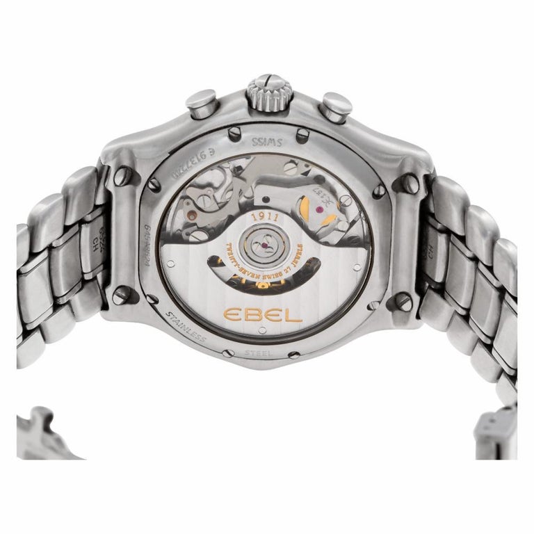Ebel 1911 9137240, Silver Dial, Certified and Warranty at 1stDibs