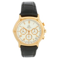 Ebel 1911 Chronograph Herrenuhr aus 18 Karat Gelbgold Ref. 8134901