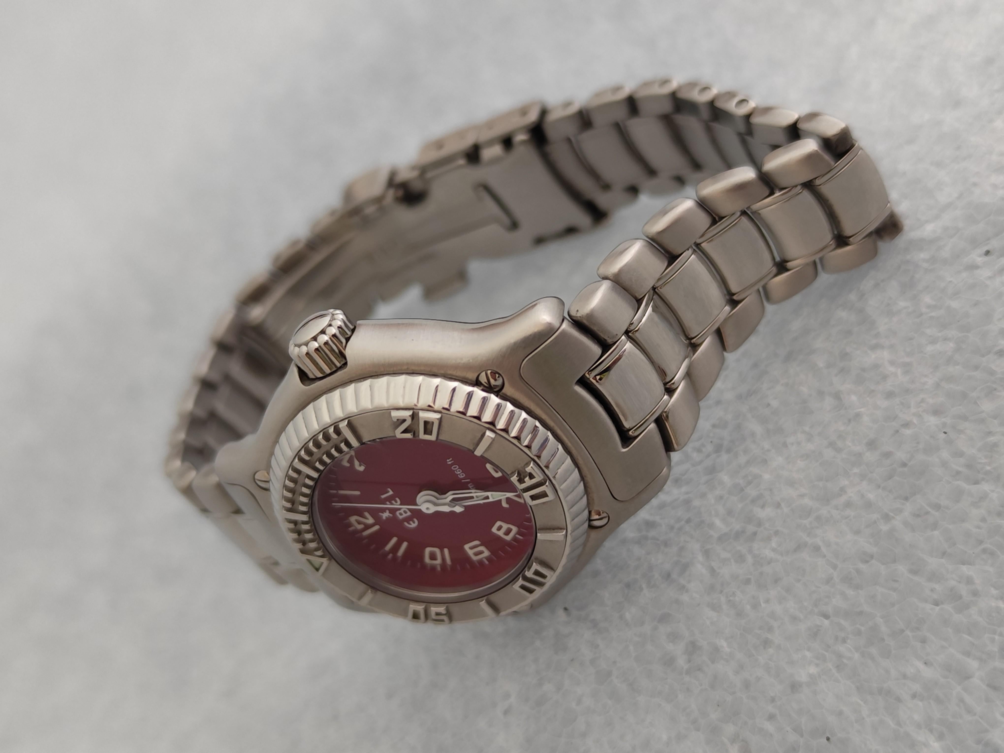 Reloj de acero inoxidable Ebel 1911 Discovery Rare Dial 9087321 en venta 17