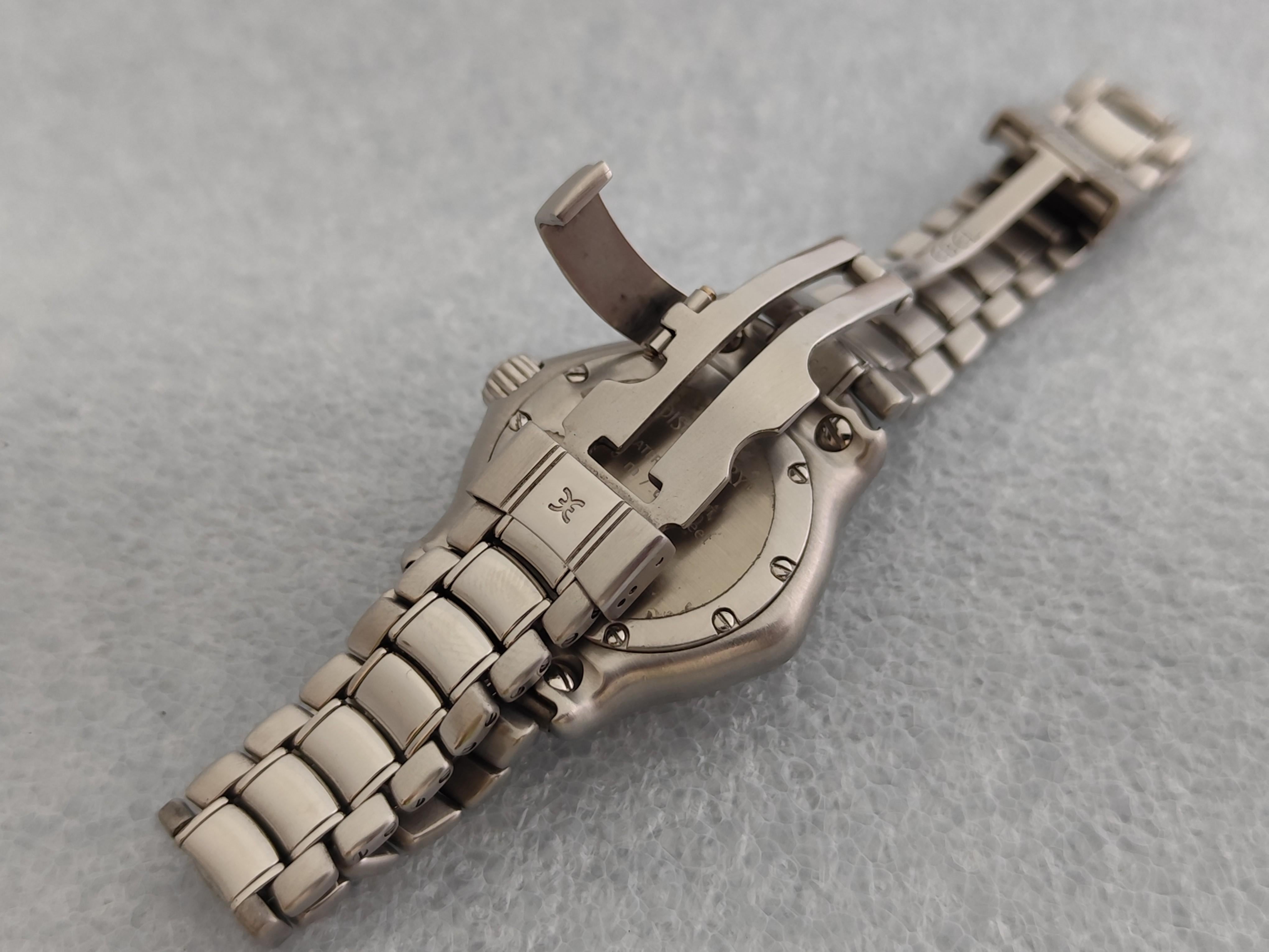 Reloj de acero inoxidable Ebel 1911 Discovery Rare Dial 9087321 en venta 22