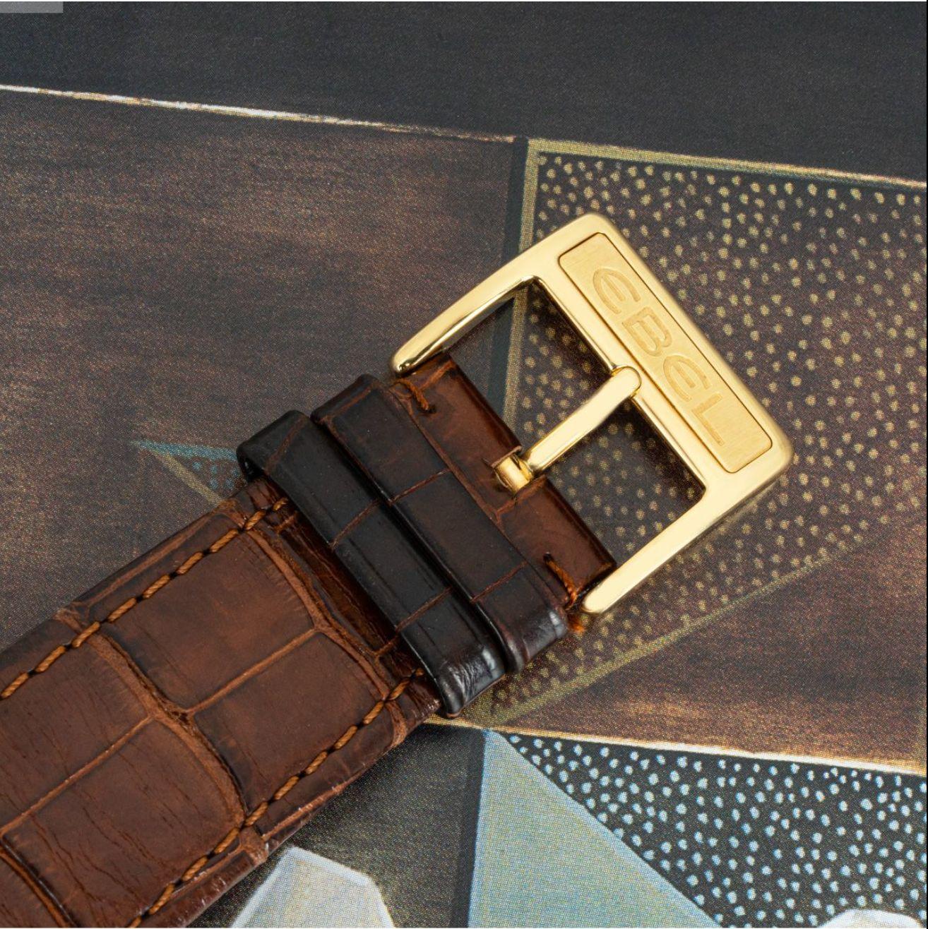 Ebel 1911 La Carre Yellow Gold E8120140 In Excellent Condition In Mayfair, London, London