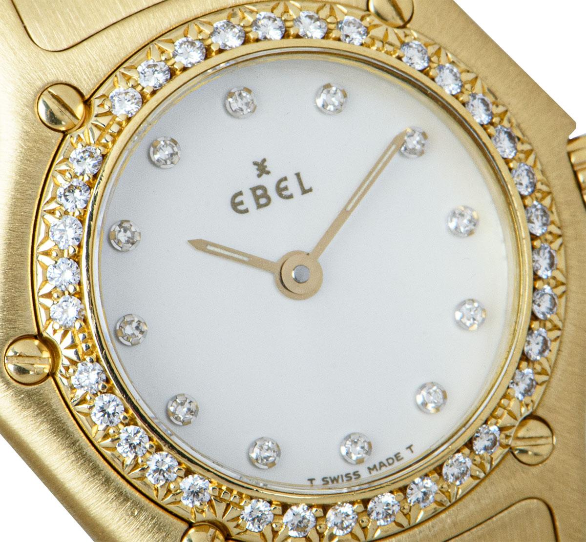 ebel 1911 18k gold watch