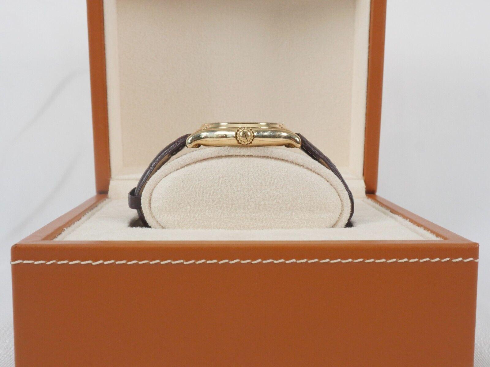 Ebel 1911 Ref 8187241 Solid 18k Yellow Gold Swiss Made Quartz 37mm Watch For Sale 2