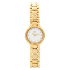 Ebel Beluga 18k Yellow Gold Ladies Quartz Watch 866960
