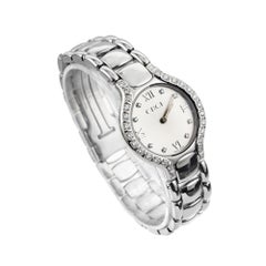 Ebel Beluga .44 Carat Diamond Stainless Steel Ladies Wristwatch