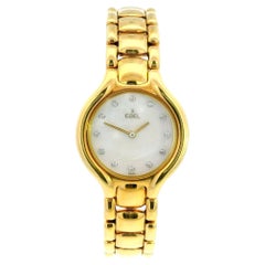 Ebel Beluga 866960 18k MOP Esfera Diamante Pequeña
