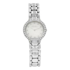 Ebel Beluga 9003415 Steel Factory Diamonds Mother of Pearl Ladies Quartz Watch