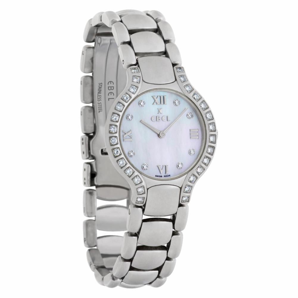 Modern Ebel Beluga E9157428-20 Stainless Steel Quartz Watch