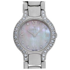 Retro Ebel Beluga E9157428-20 Stainless Steel Quartz Watch