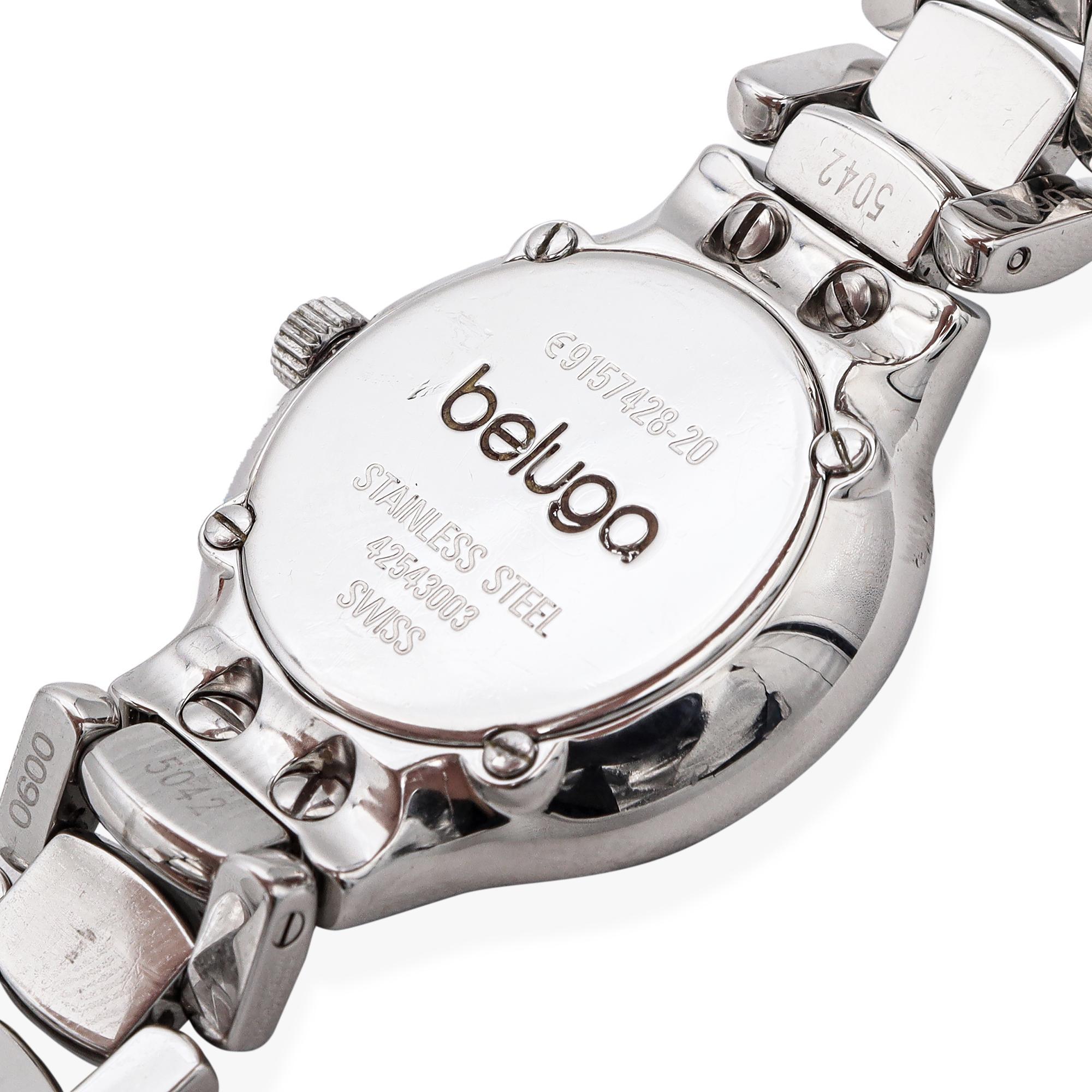 Ebel Beluga MOP Diamond Accent Dial Quartz Women's Watch Ref. E9157428-20 1