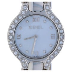 Ebel Beluga Mother of Pearl Diamond Ladies Watch 9976418-20 Quartz 1 Yr Wnty