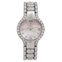 Ebel Beluga Stainless Steel Diamond MOP Dial Quartz Women’s Watch 9157428-20