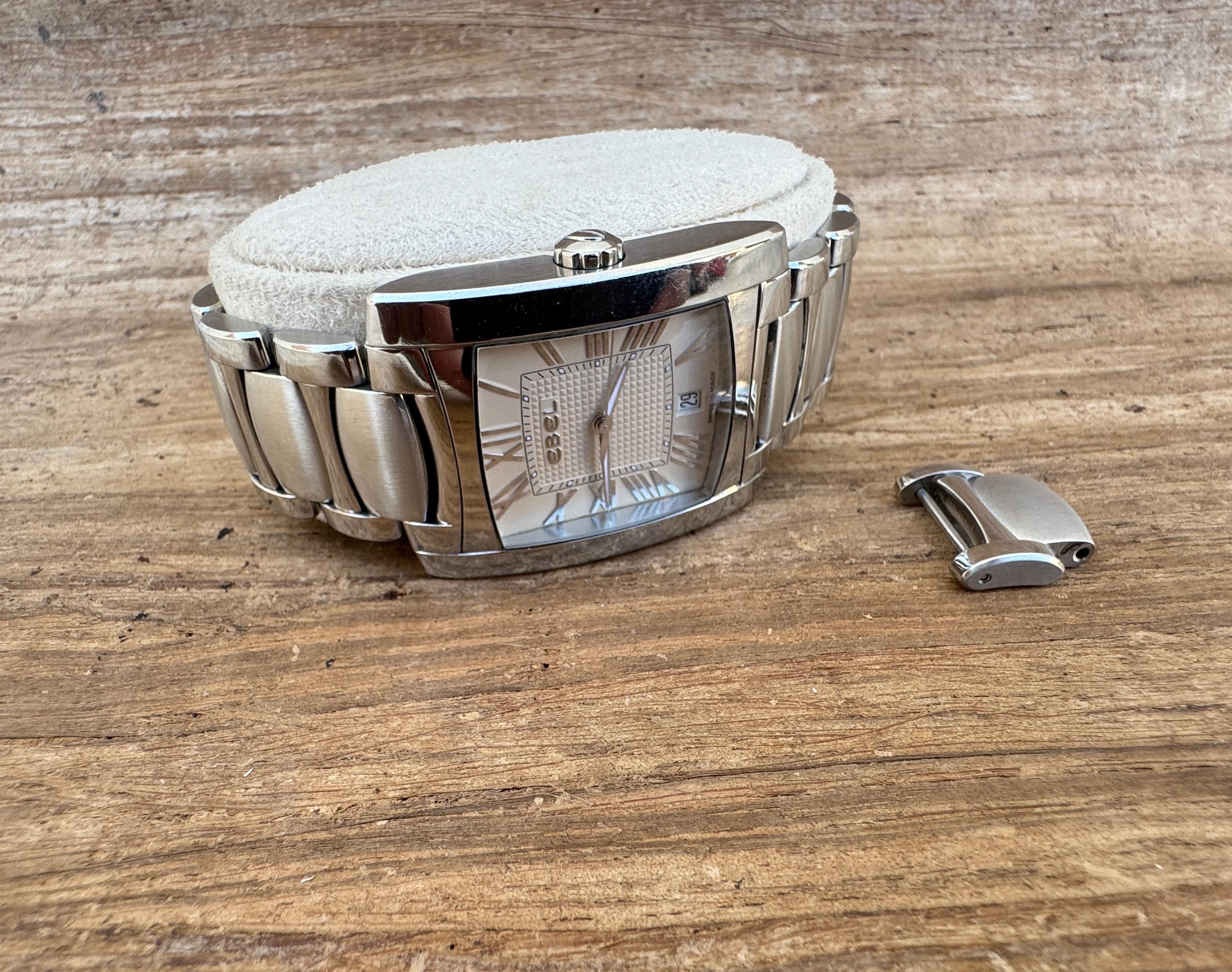 Ebel Brasilia E9255M41 Stainless Steel 33mm Watch Full Set For Sale 7