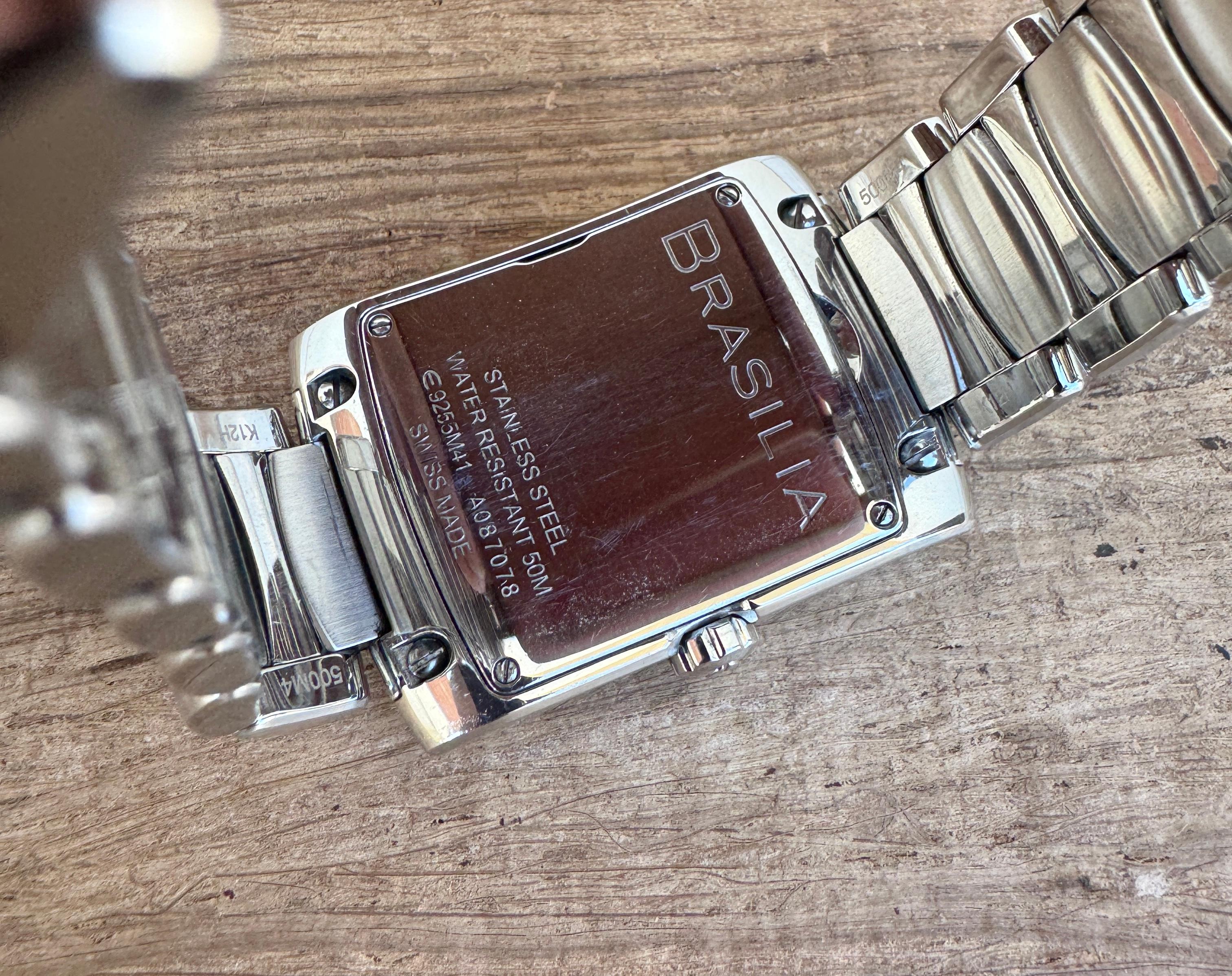 Ebel Brasilia E9255M41 Stainless Steel 33mm Watch Full Set For Sale 13