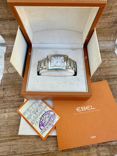 Ebel Brasilia E9255M41 33mm Edelstahl-Uhr Full Set aus Edelstahl
