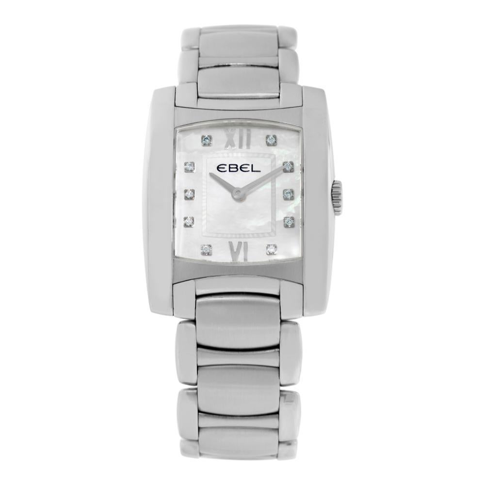Ebel Brasilia E9256M32 Stainless Steel w/ Mother Of Pearl dial 27mm Quartz watch For Sale