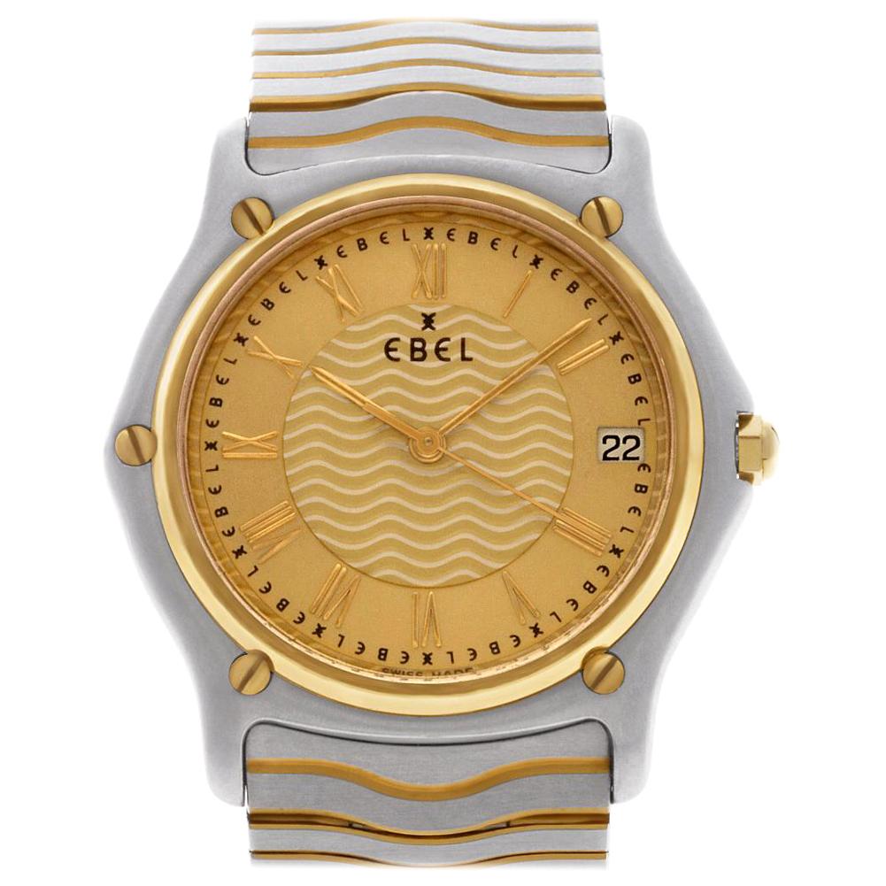 Ebel Classic 1187f41, Gold Dial, Certified and Warranty