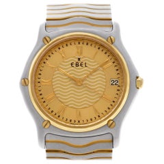 Ebel Classic 1187f41, Gold Dial, Certified and Warranty