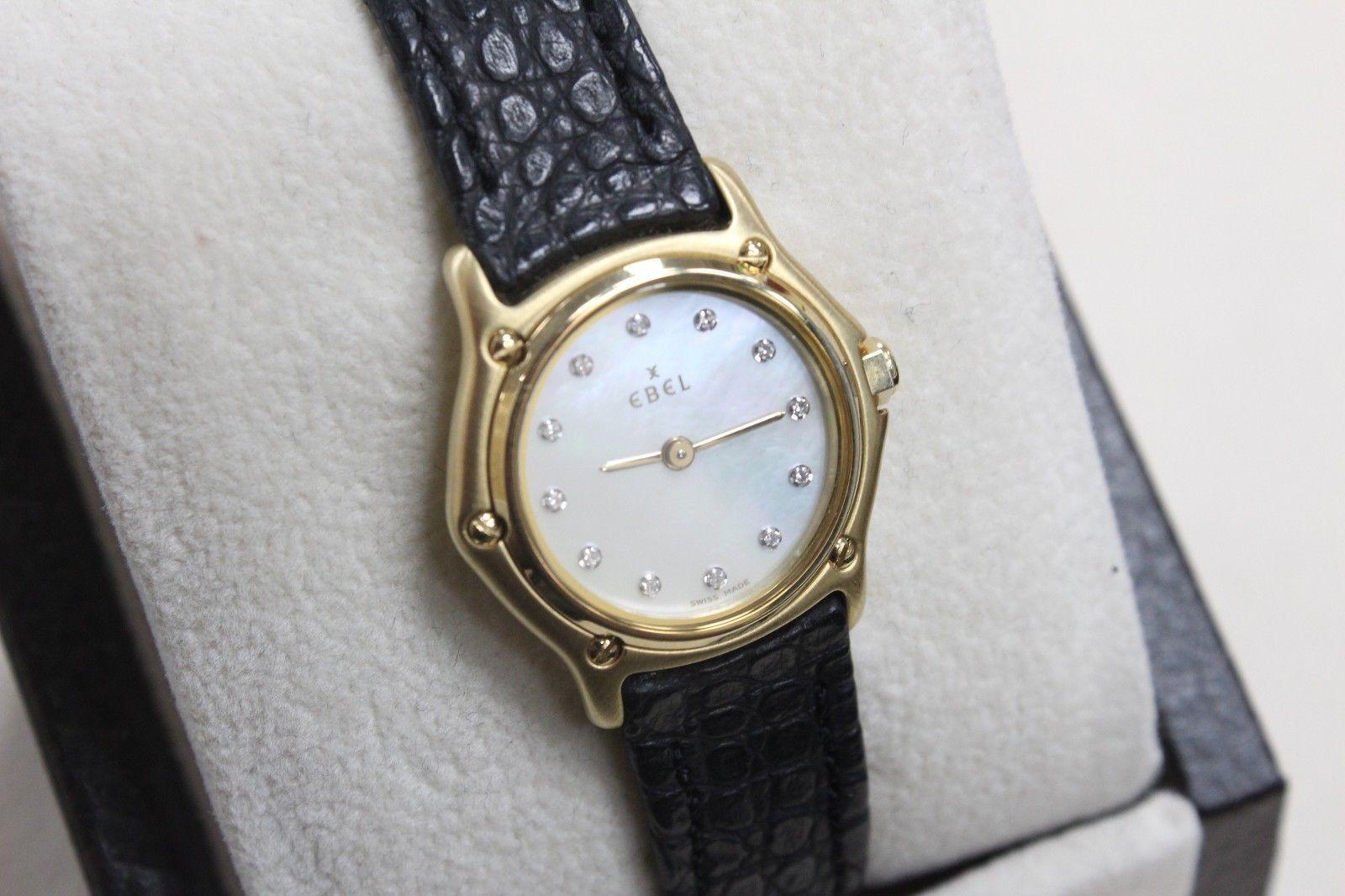 ebel uhr damen gold