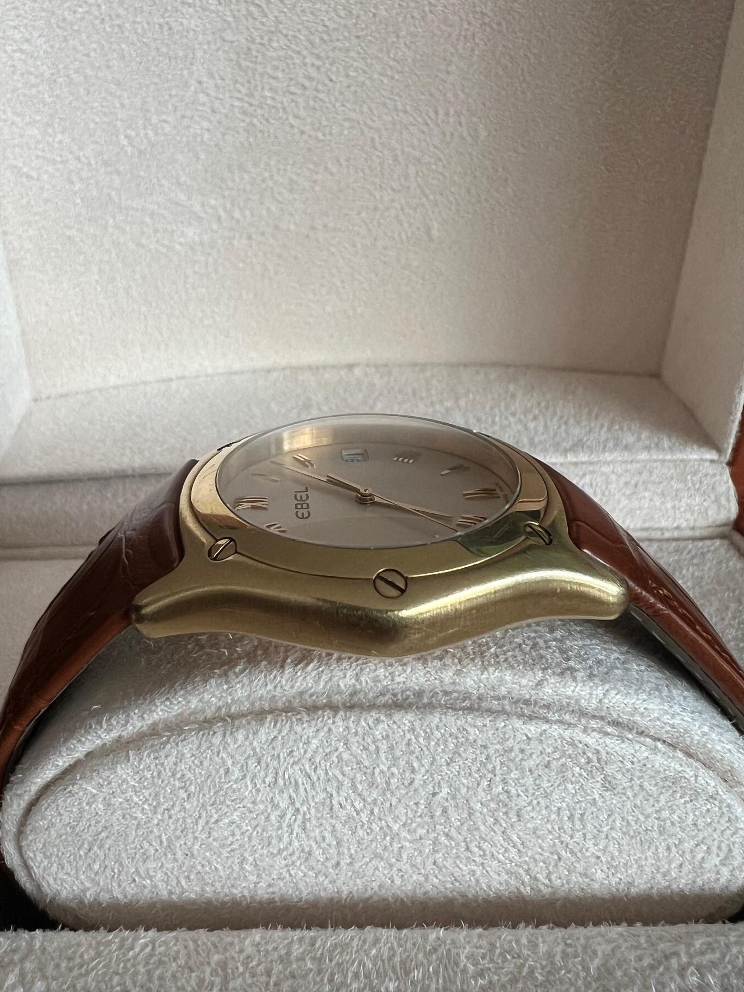 Ebel Classic Wave Senior 8187F41 18K Gold 12