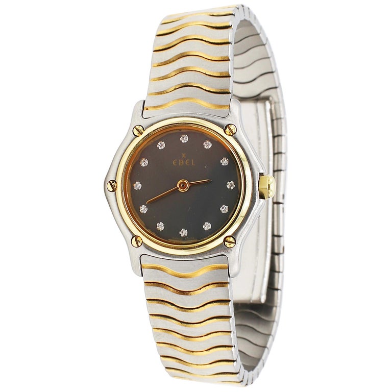 Ebel ladies watch with cheap diamonds