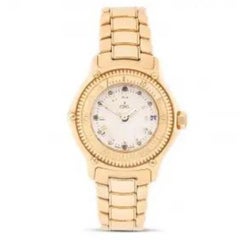 Ebel “Discovery” Lady’s Diver — 18K Gold, Rotating Bezel, Quartz (30 mm)