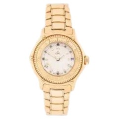 Ebel “Discovery” Lady’s Diver — 18K Gold, Rotating Bezel, Quartz (30 mm)