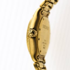 Ebel Discovery Rare Ruby & Diamond Bezel 18K Gold Quartz Watch 139