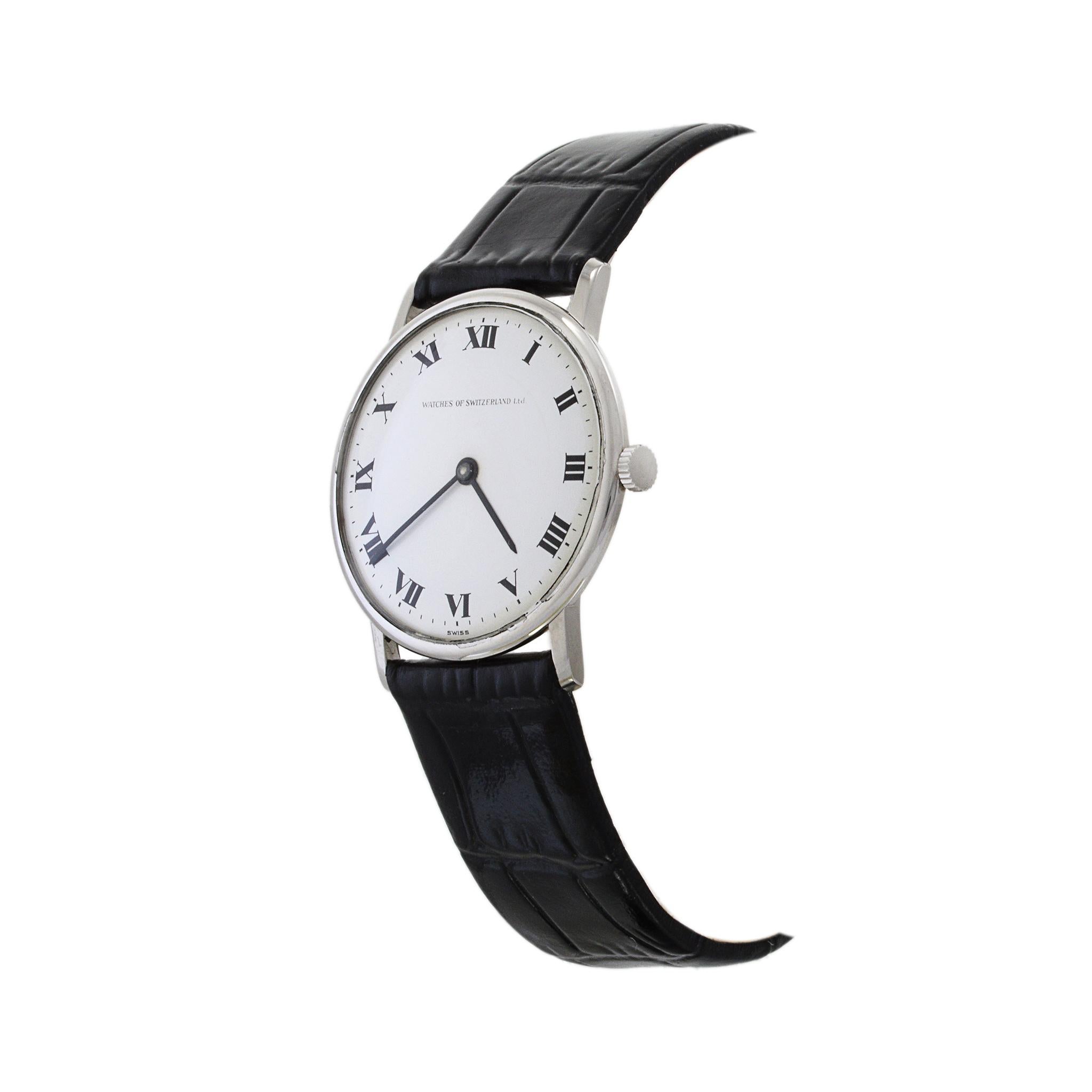Rétro Ebel pour Watches of Switzerland Calatrava RARE en vente