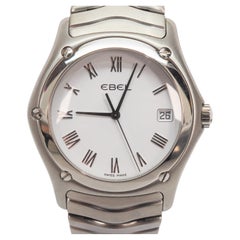 Ebel Montre-bracelet classique en acier inoxydable pour hommes, modèle E9187F41