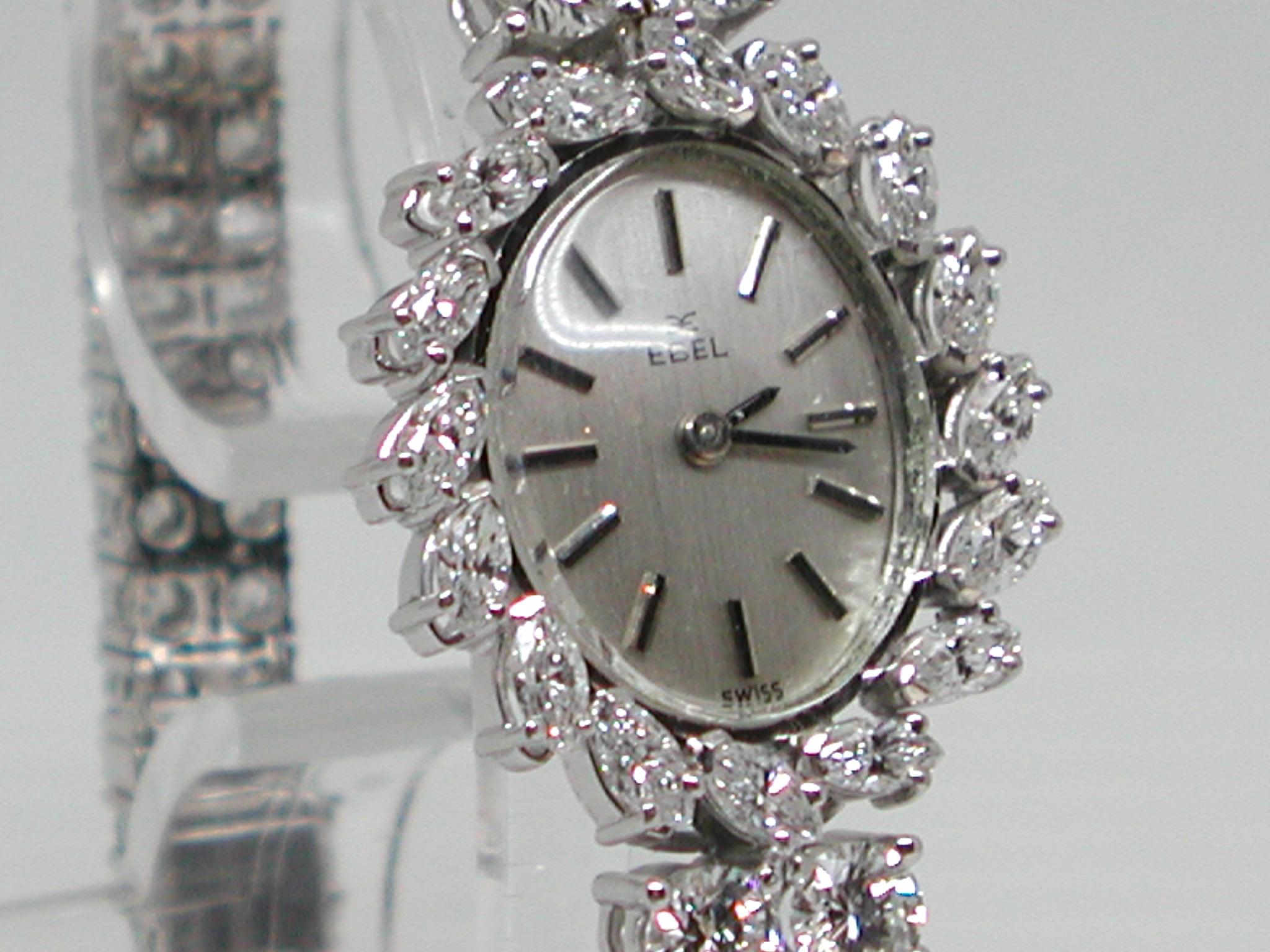 diamond tennis bracelet watch