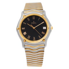 Ebel Sportwave 18k & stainless steel Quartz Wristwatch