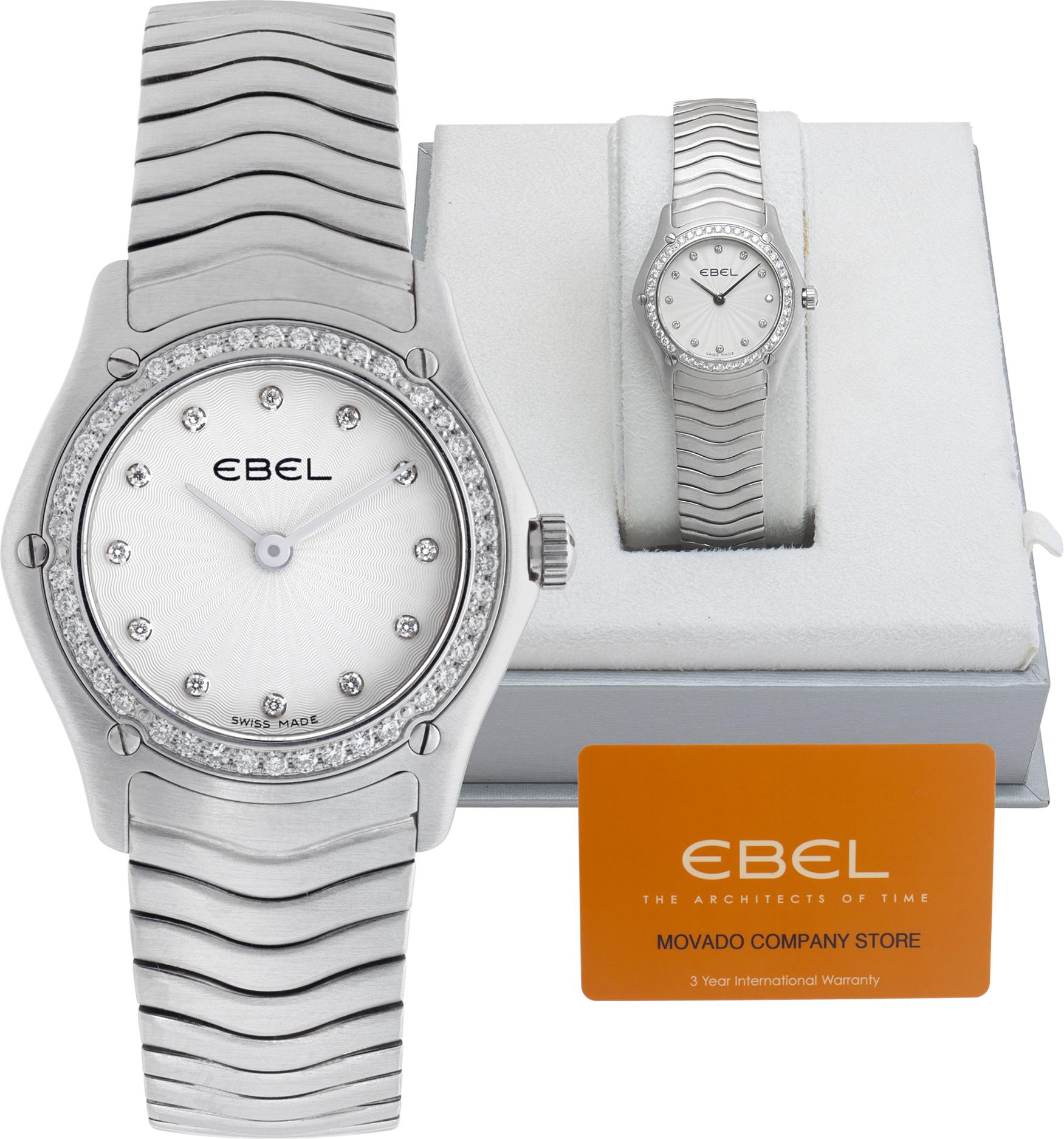 Ebel Sportwave 27 mm E9256f25 en vente 3