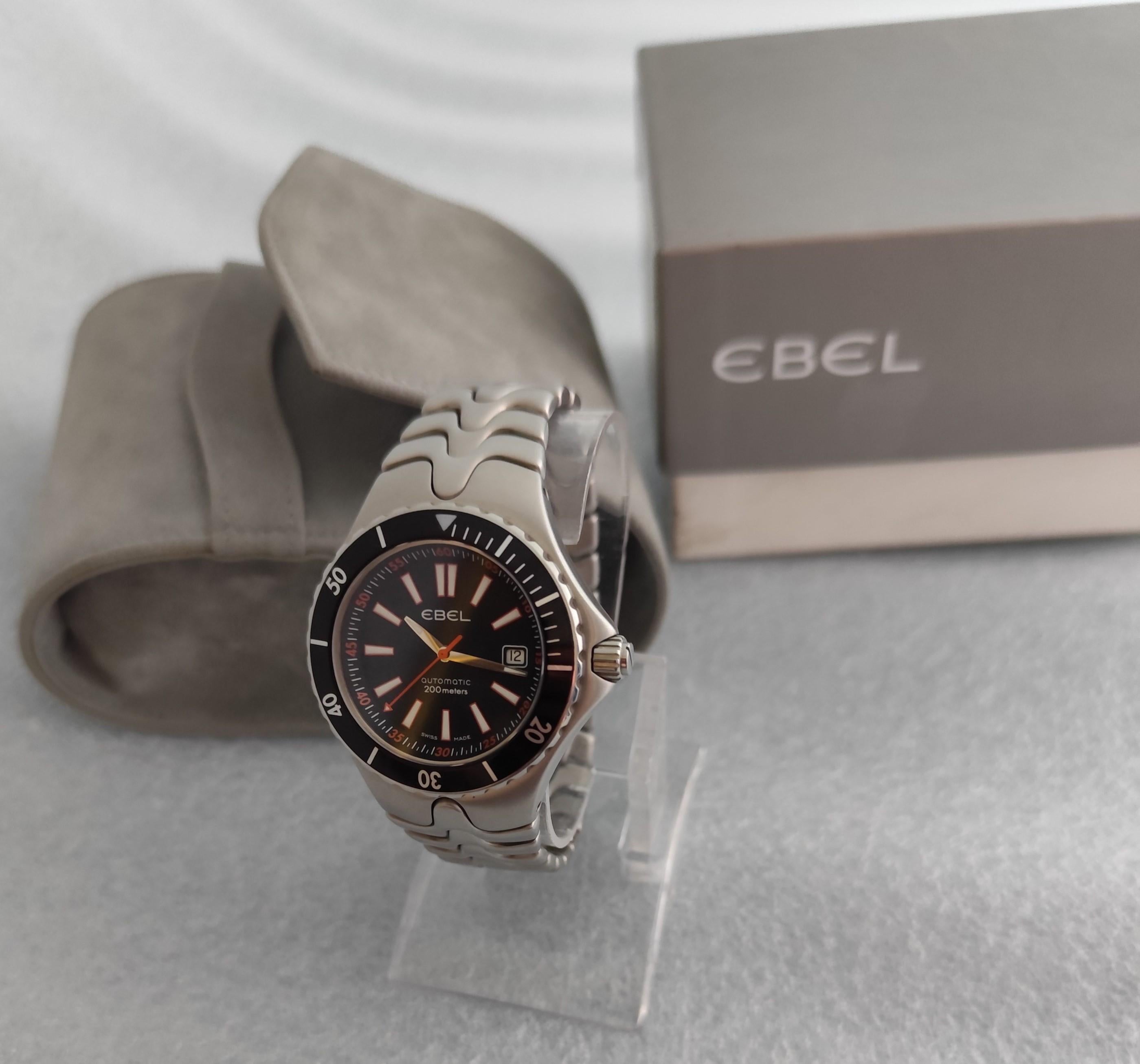 Reloj Ebel Sportwave Divers Automático E9120K51 Acero inoxidable En caja en venta 1