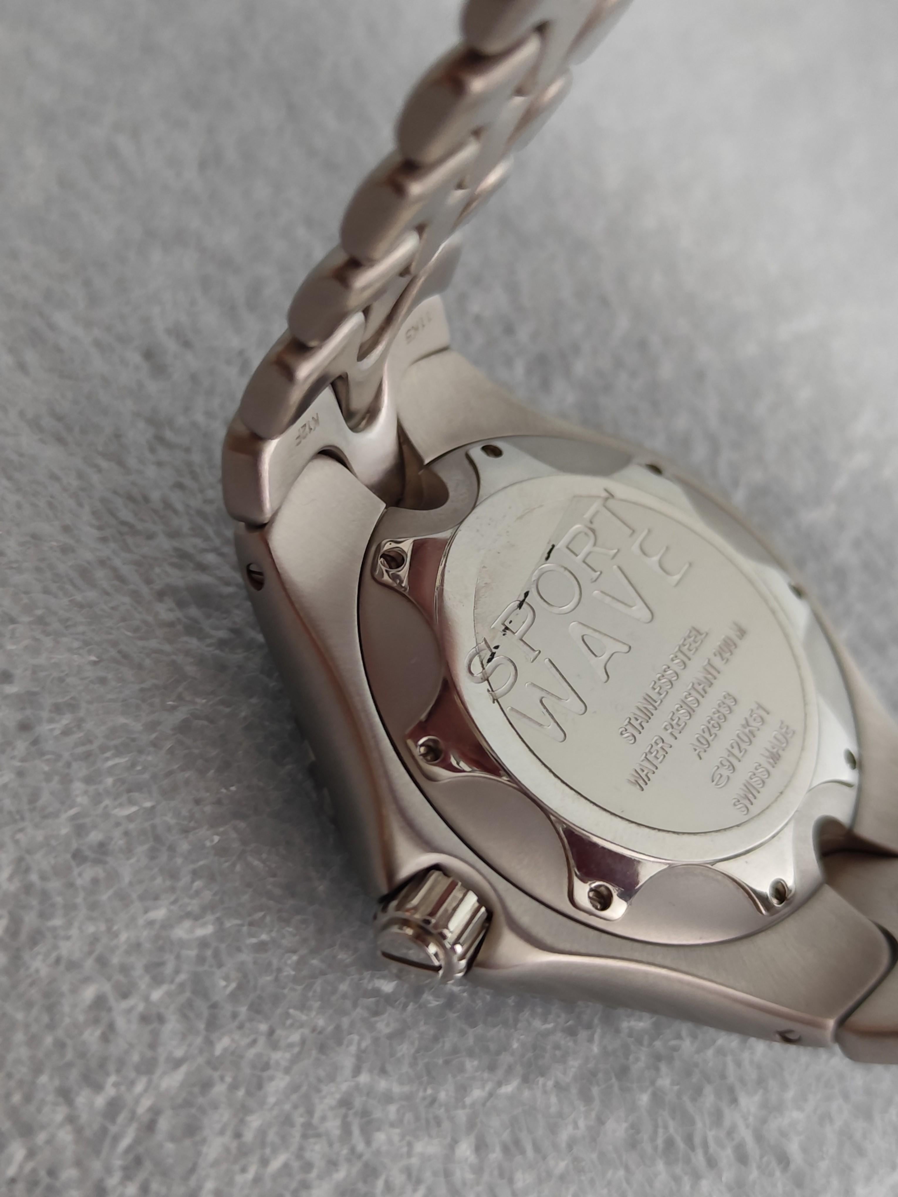 Reloj Ebel Sportwave Divers Automático E9120K51 Acero inoxidable En caja en venta 3