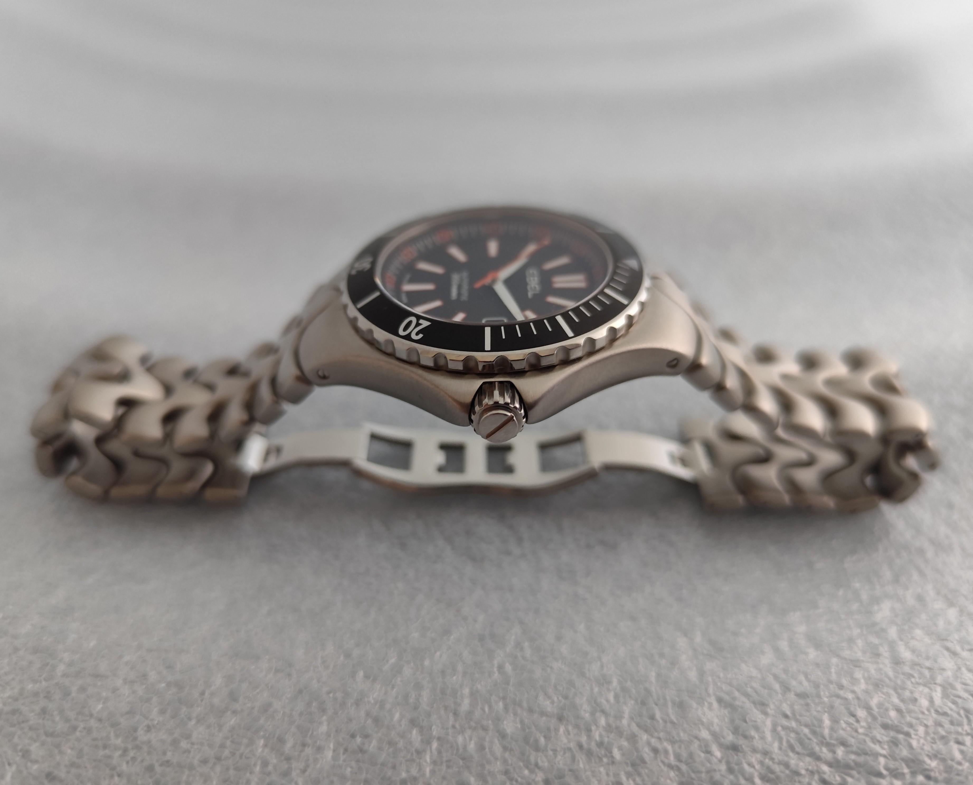 Reloj Ebel Sportwave Divers Automático E9120K51 Acero inoxidable En caja en venta 4