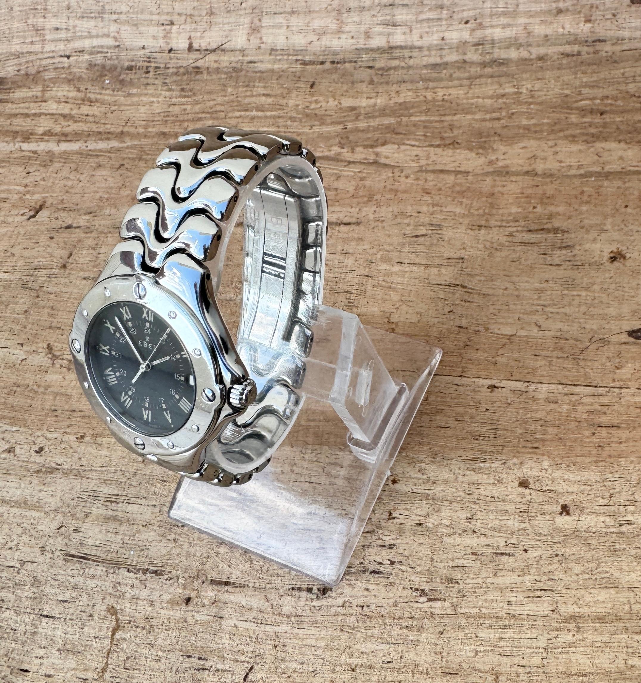 Ebel Sportwave E9187632 Herrenuhr aus Edelstahl im Angebot 6