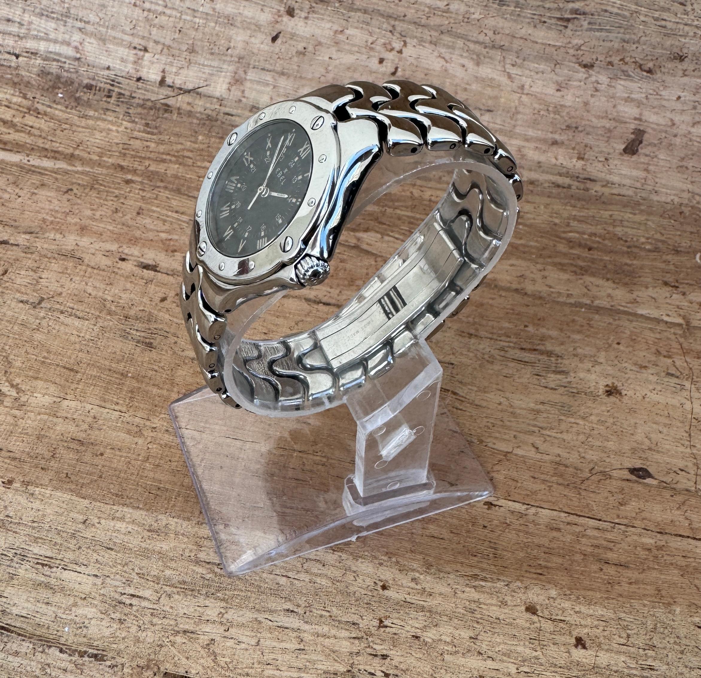 Ebel Sportwave E9187632 Herrenuhr aus Edelstahl für Damen oder Herren im Angebot