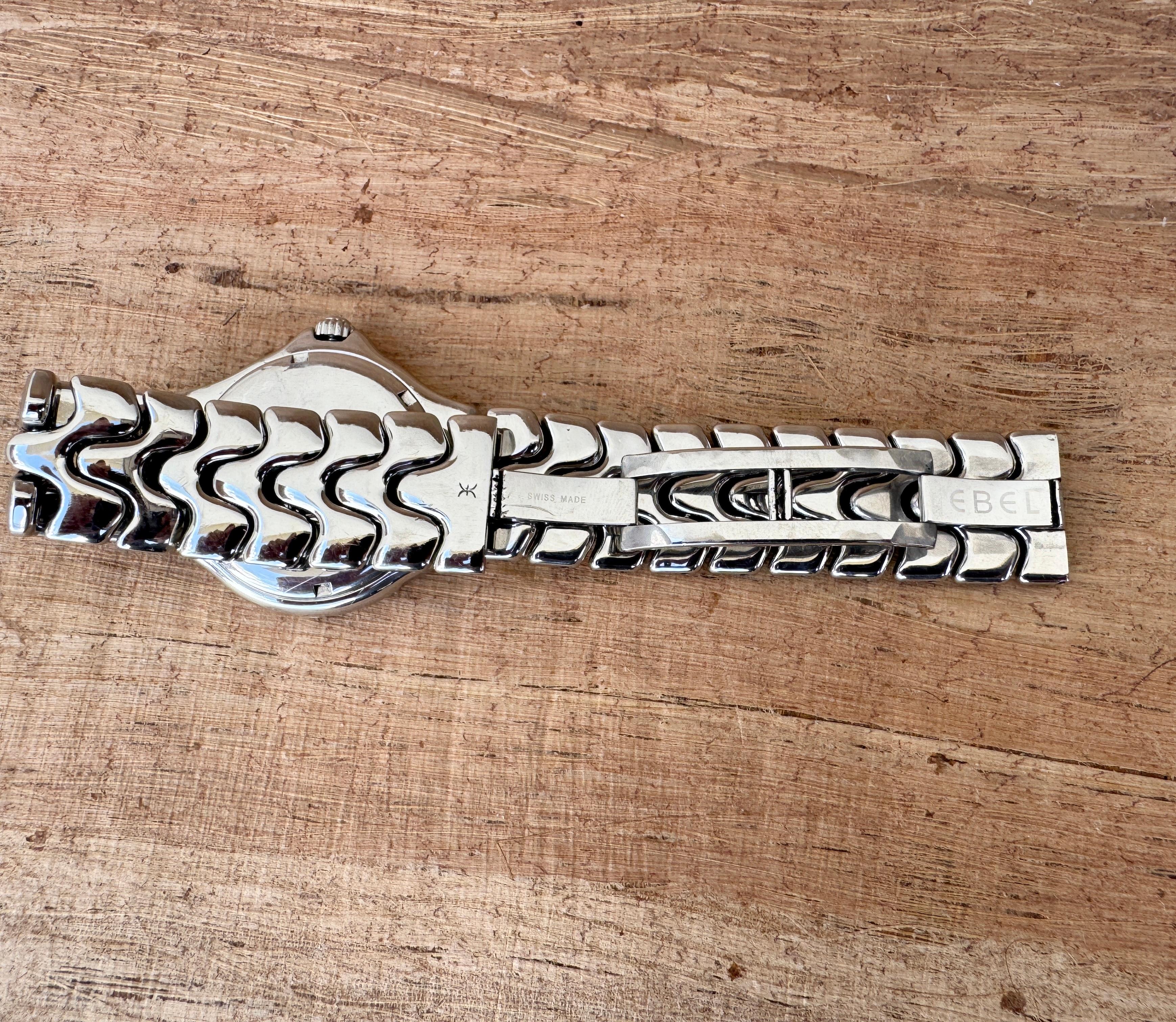 Ebel Sportwave E9187632 Herrenuhr aus Edelstahl im Angebot 1