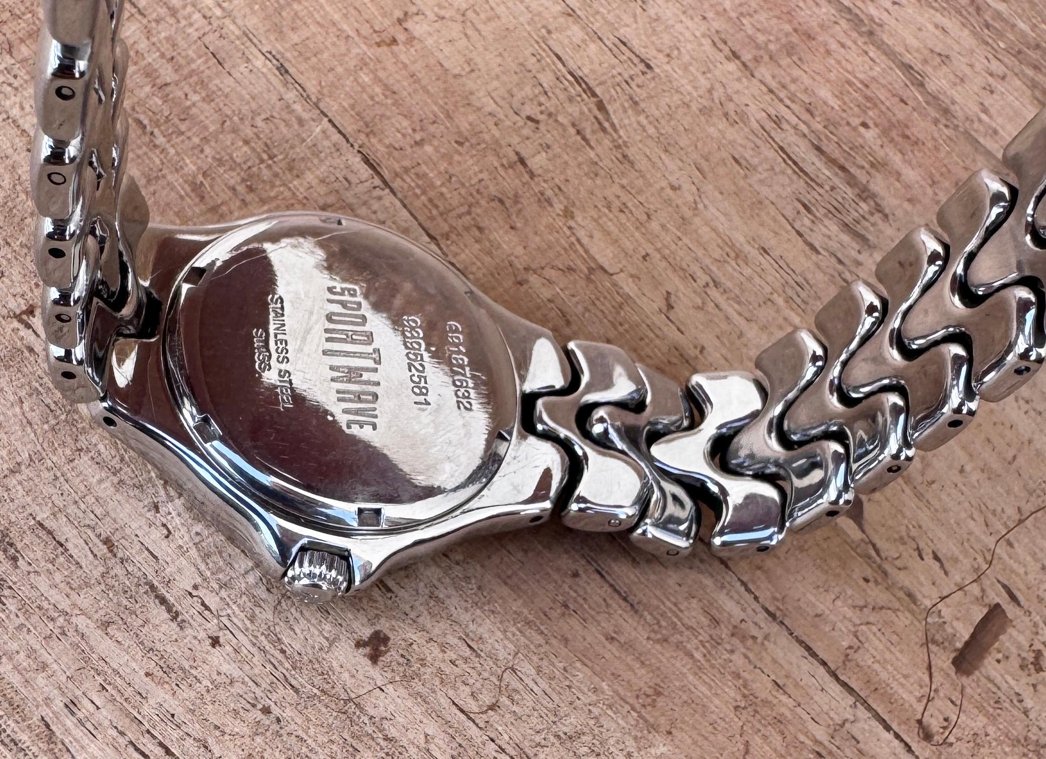 Ebel Sportwave E9187632 Herrenuhr aus Edelstahl im Angebot 3