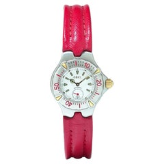 Ebel Sportwave Stahl und Gold Damen Quarz-Armbanduhr