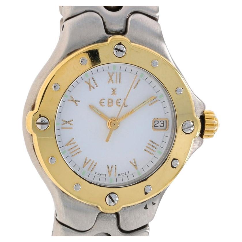 Ebel Sportwave Orologio da polso E6087621 Acciaio inossidabile al quarzo 1 anno di garanzia