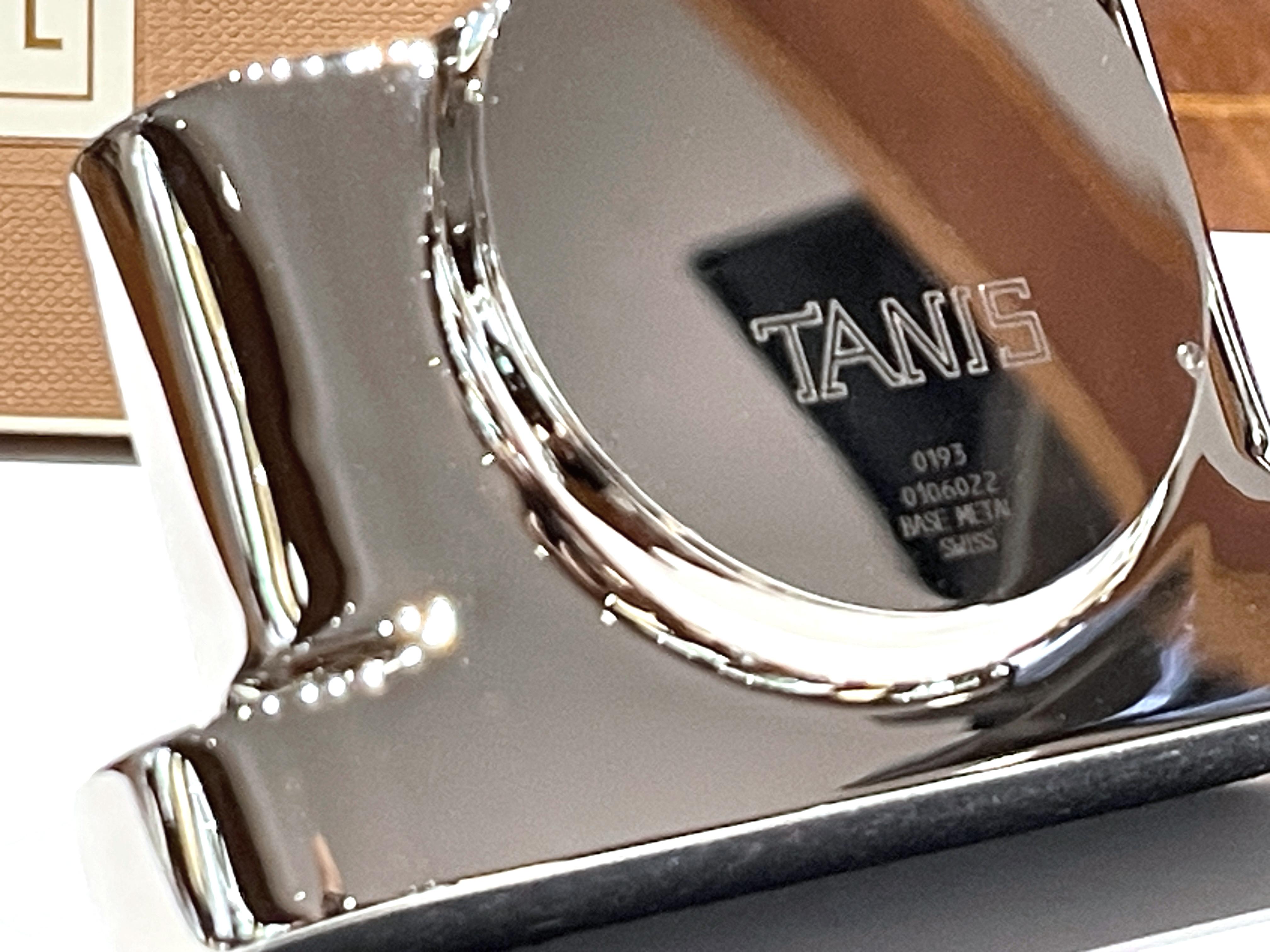Ebel Tanis Reise- und Tischuhr mit Quarzwecker neu im Angebot 11