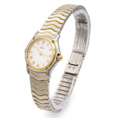 Ebel Two Tone Wave MOP Dial Quartz Women's Watch