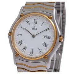 Vintage Ebel Wave Classic 1911, Steel & Gold Wrist Watch