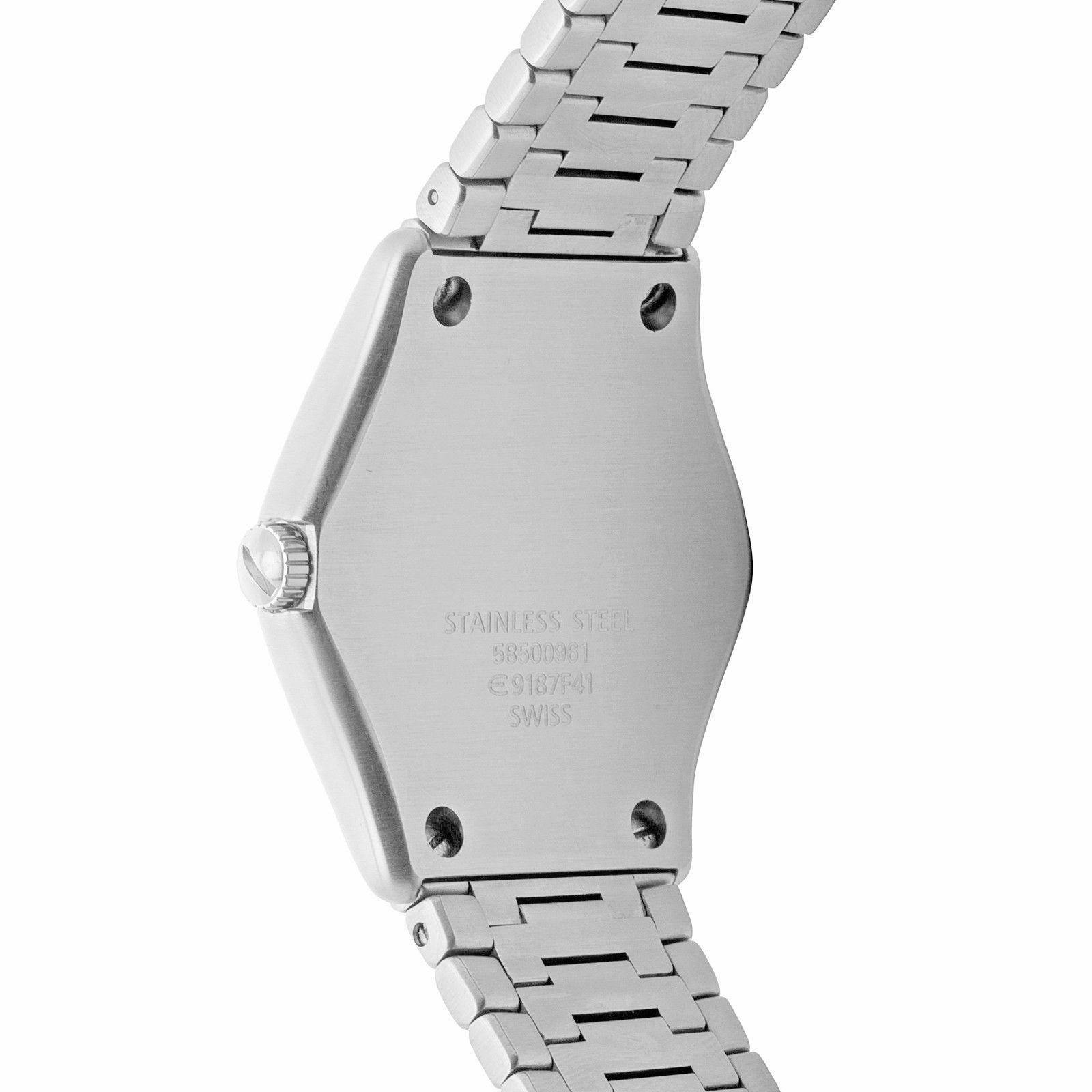 Ebel Wave Reference #:E9187F41.  EBEL CLASSIC WAVE E9187F41 QUARTZ SWISS MENS WATCH WHITE DIAL STAINLESS STEEL. Verified and Certified by WatchFacts. 1 year warranty offered by WatchFacts.