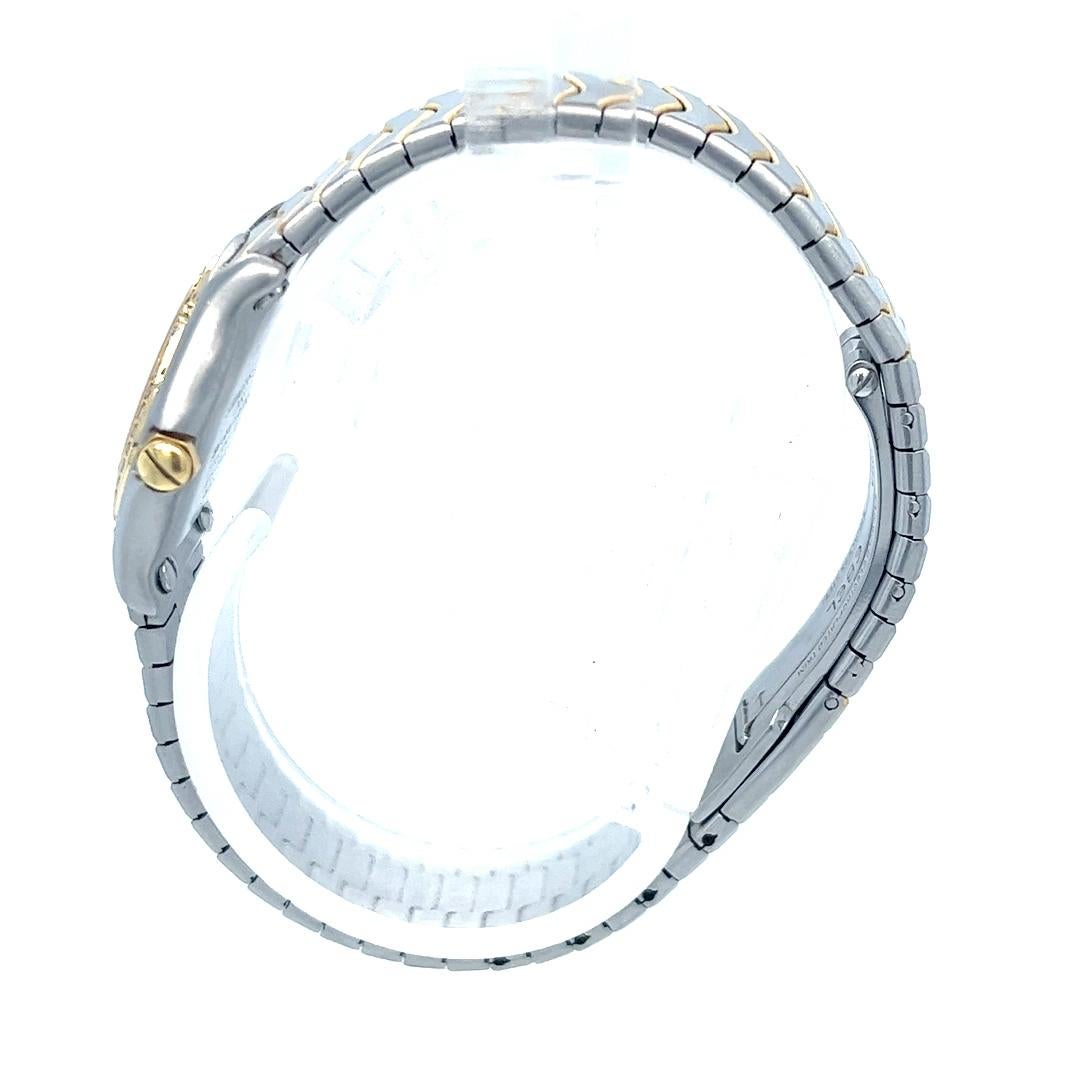 Contemporary Ebel Wave Mini Two-Tone 23mm Quartz Watch For Sale